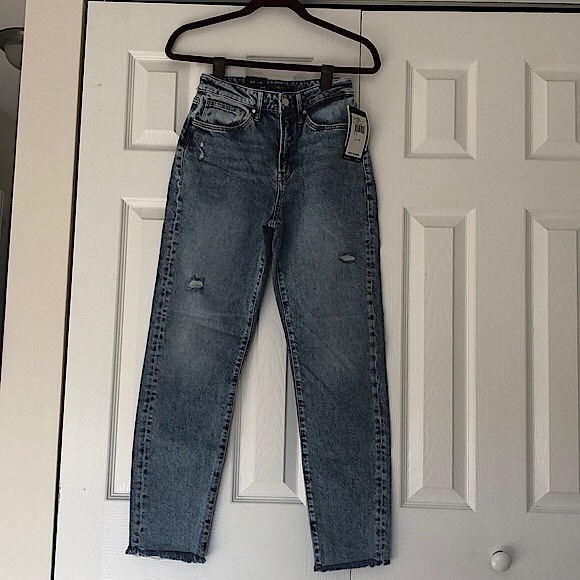 Mavi Star Iconic High rise Mom Jean Blue Size 26 L 29 - Picture 2 of 14